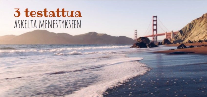 menestykseen